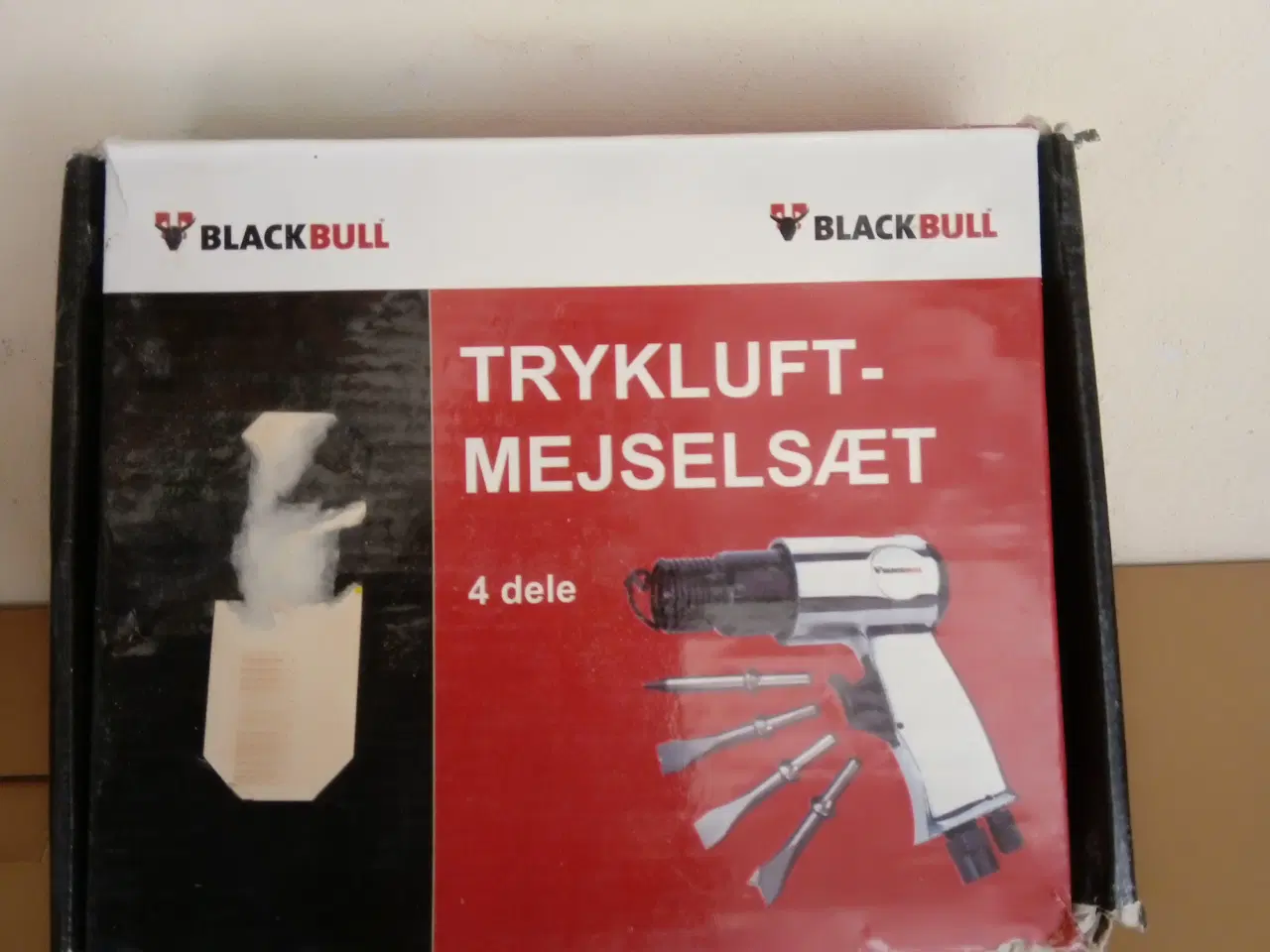 Billede 1 - Mejselsæt til trykluft med 4 stk mejsler