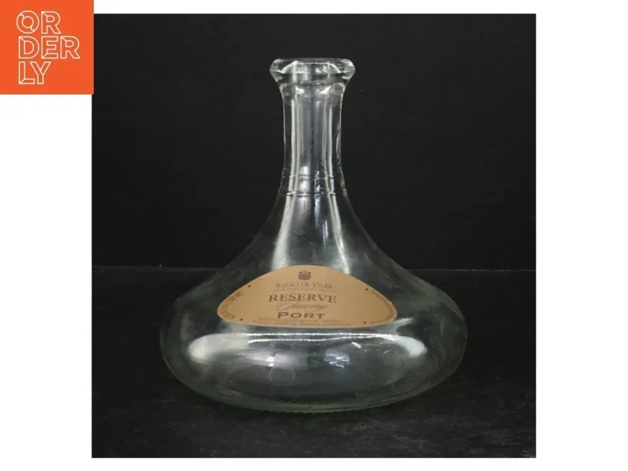 Billede 1 - Genbrugt glas flaske (str. 17 cm)