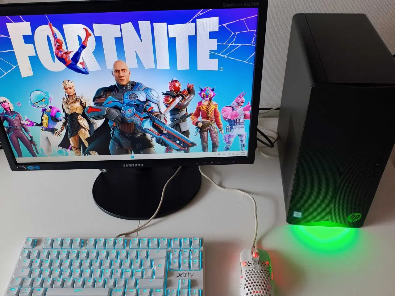 Billede 2 - Flot HP gamer pc sæt, i5 9400, 16gb ram, GTX 1650