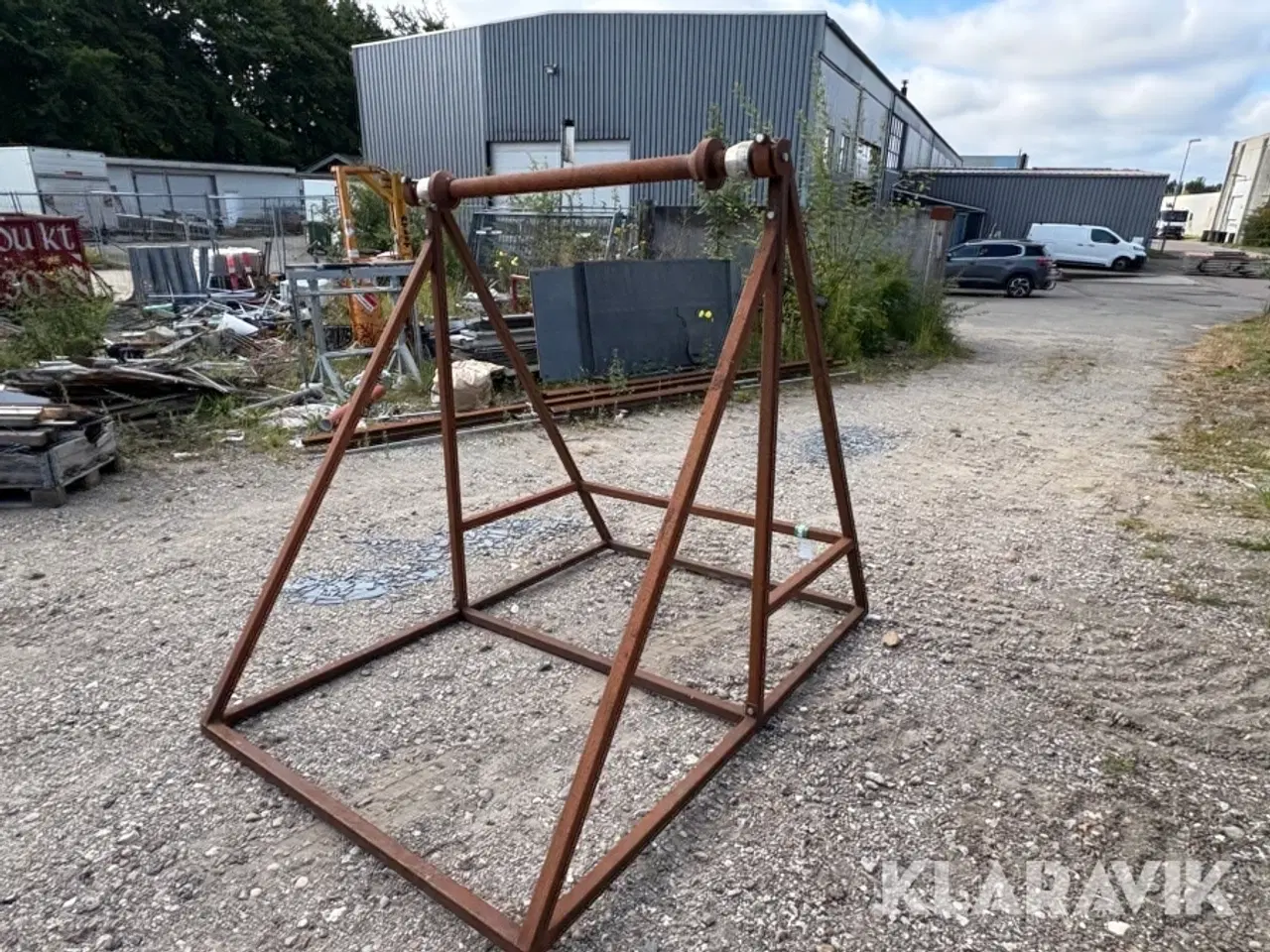Billede 3 - Kabel rullestativ til trailer