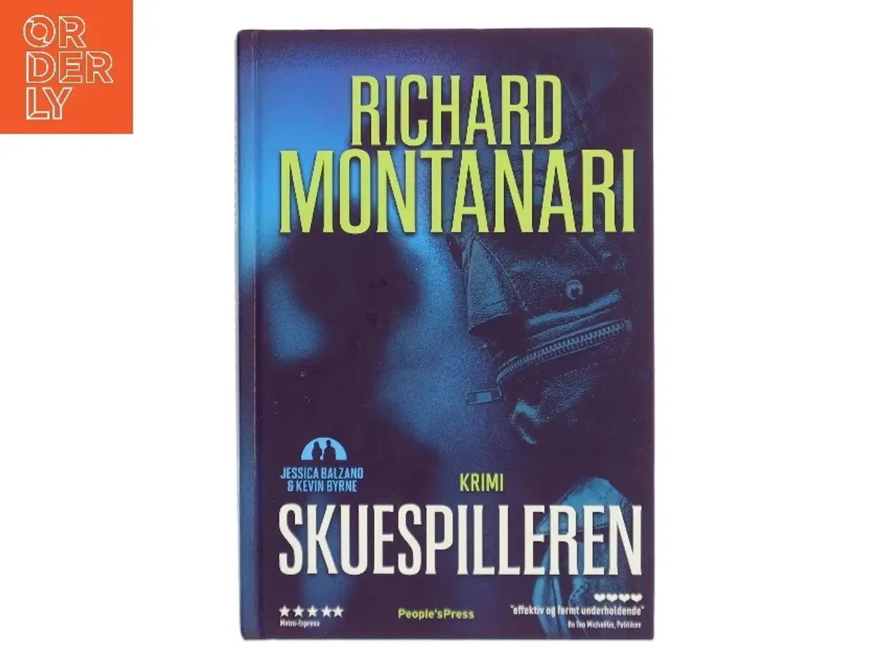 Billede 1 - Skuespilleren : krimi af Richard Montanari (Bog)