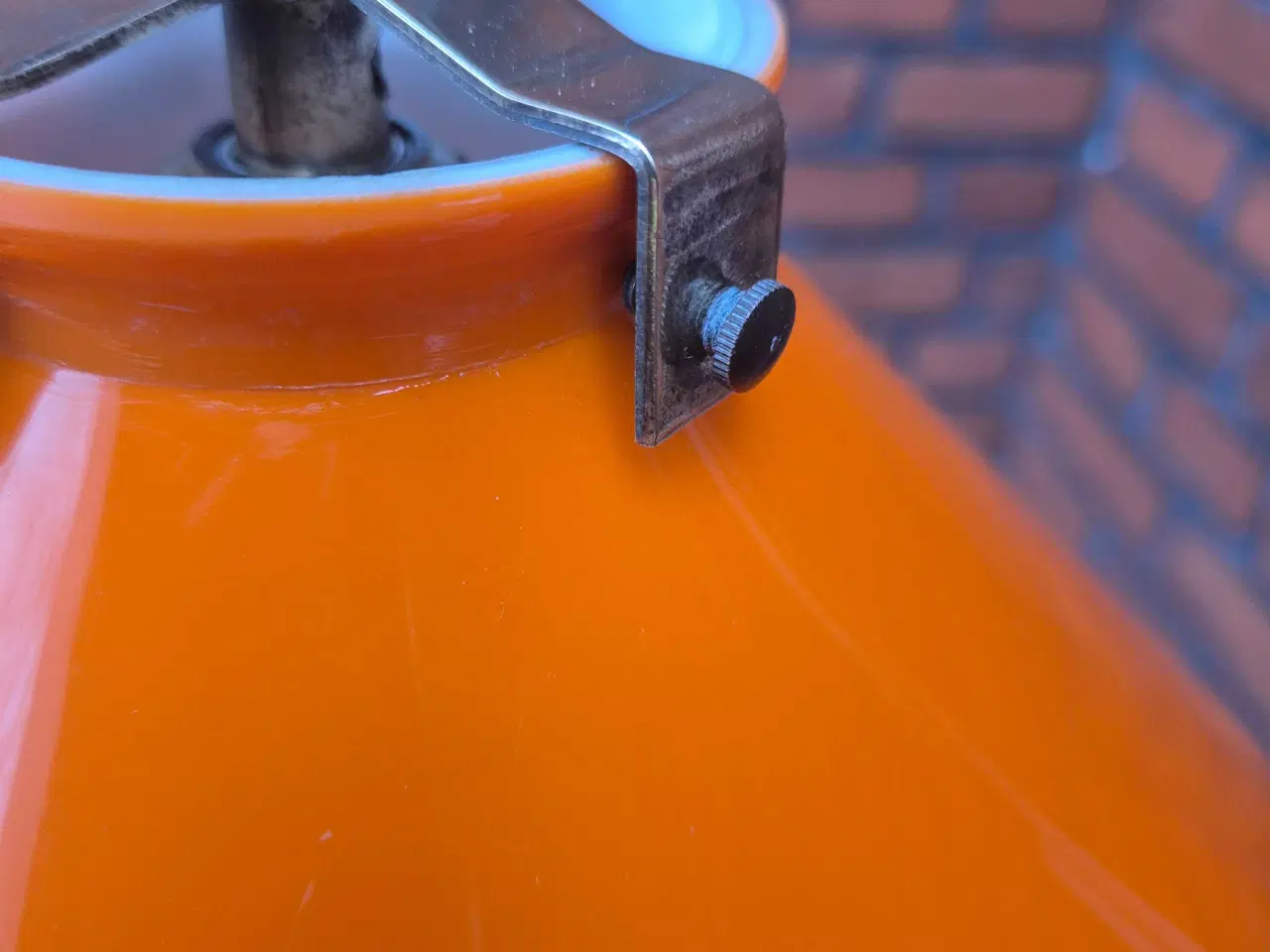 Billede 12 - Skomagerpendel med orange transparent skærm