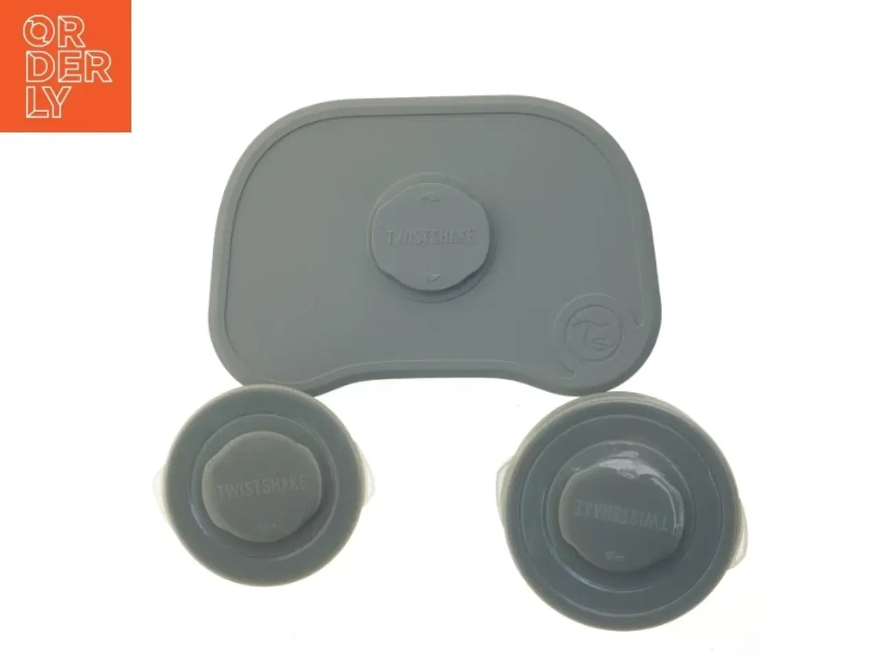 Billede 2 - Twistshake spisesæt til børn fra Twistshake (str. Ø. 18,5 cm. ø. 16,5 cm. måtte. 37 cm)