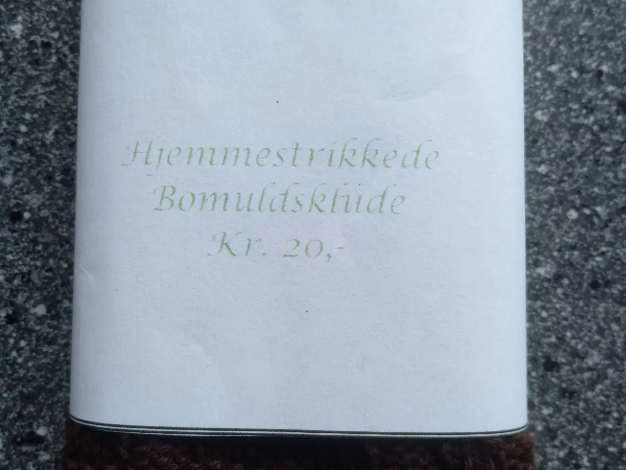 Billede 11 - Hjemmestrikkede karklude / vaskeklude