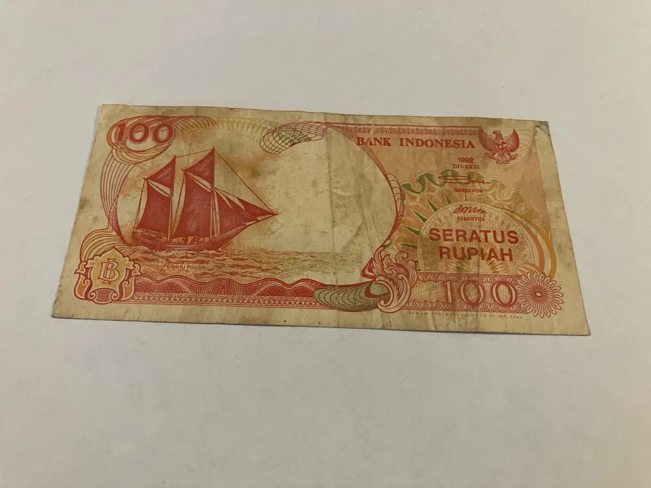 Billede 1 - 100 Rupiah 1992 Indonesia