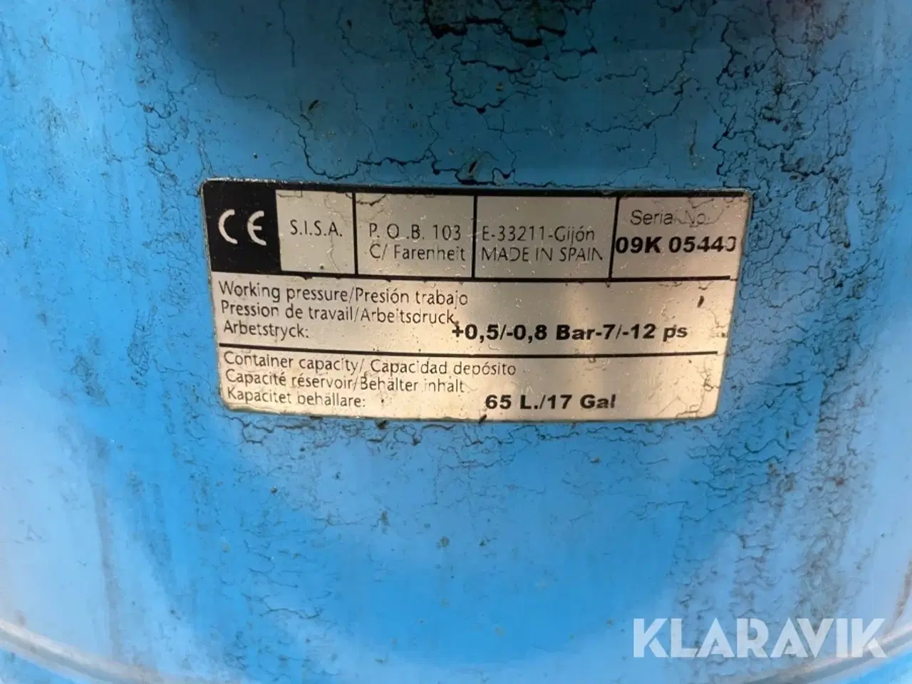 Billede 11 - Olieopsamler Alentec & Orion 65liter