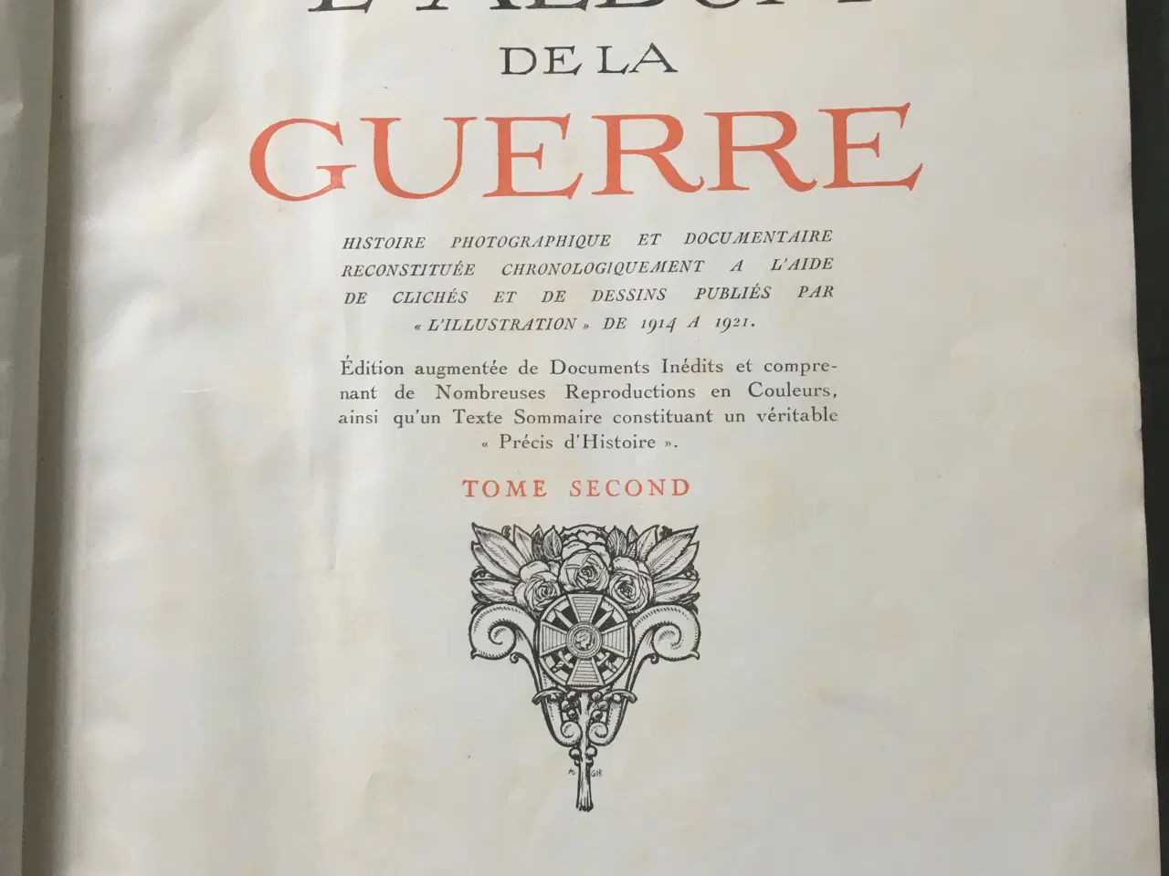 Billede 3 - 2 binds værk om 1. verdenskrig, 1926