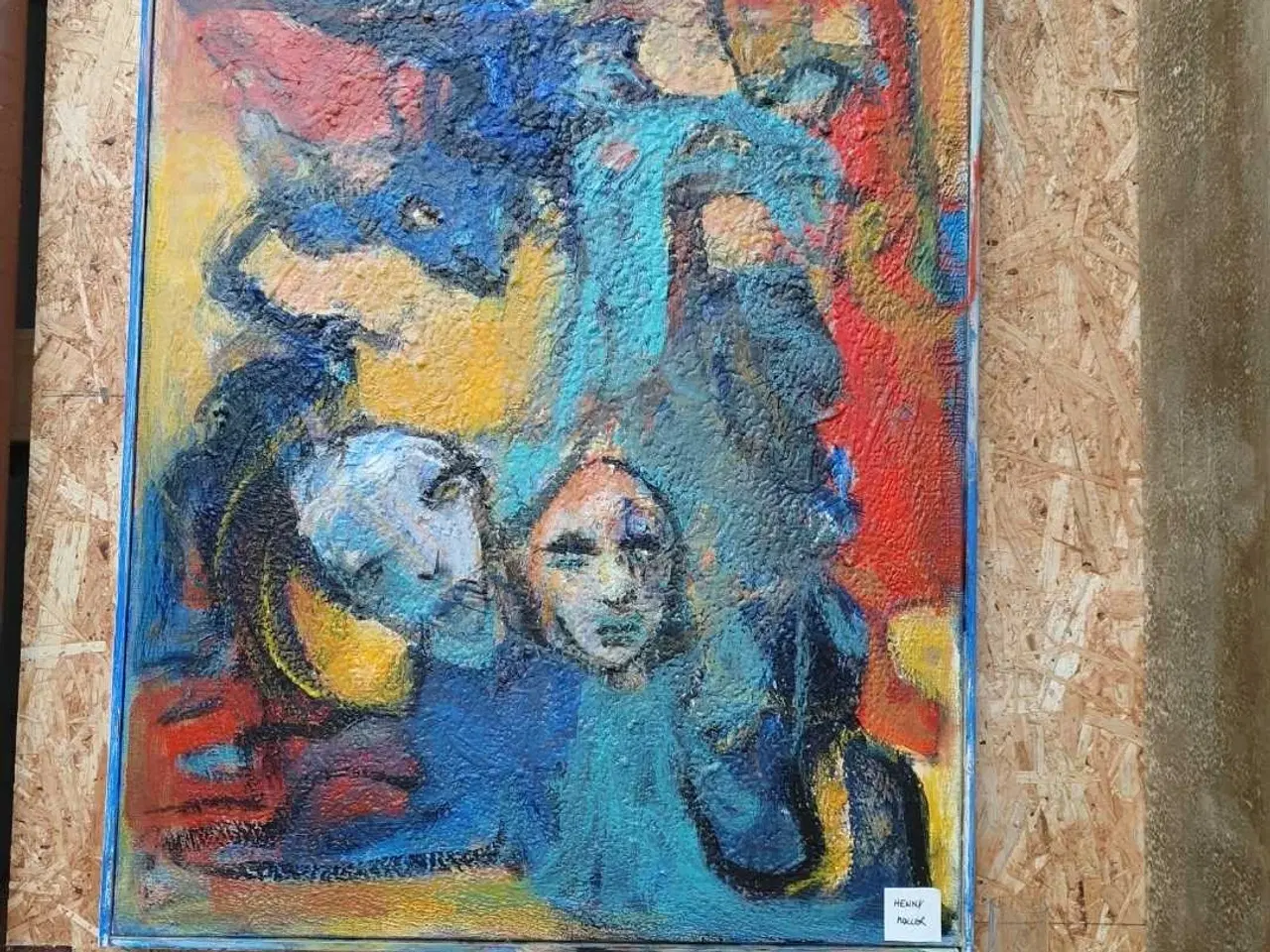 Billede 1 - Flot Henny Møller maleri