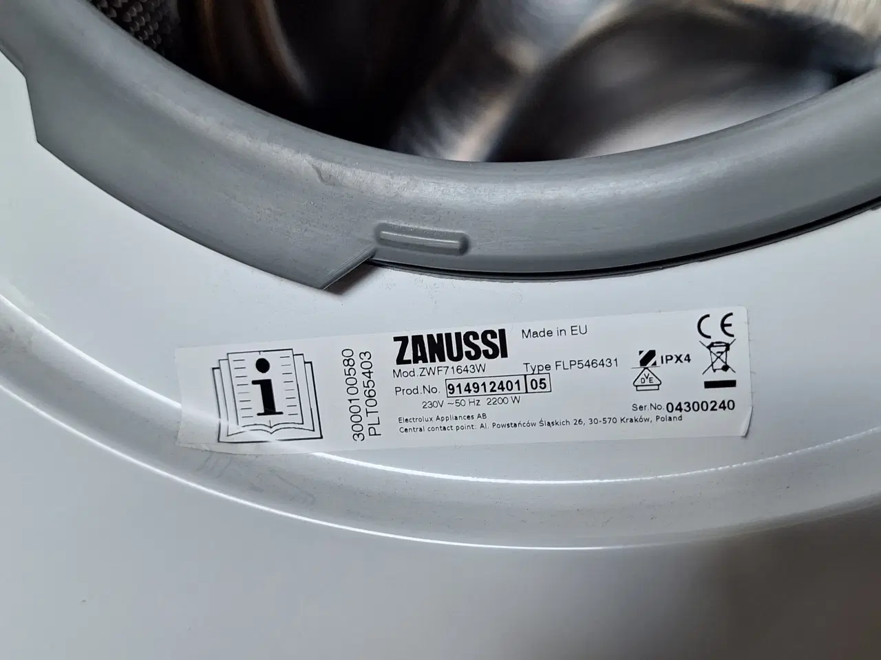 Billede 3 - Zanussi vaskemaskine