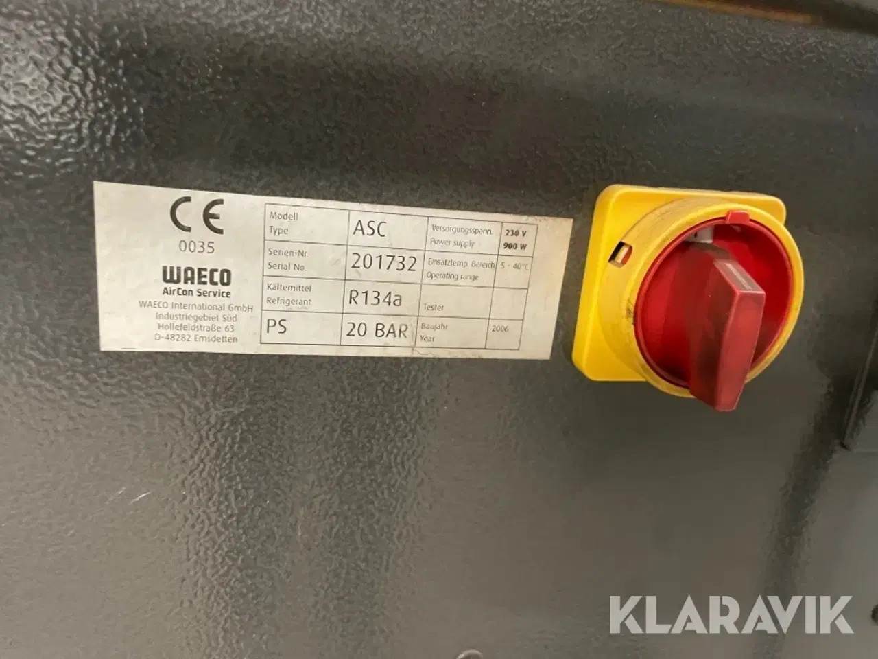 Billede 12 - Klimaservicestation Waeco ASC