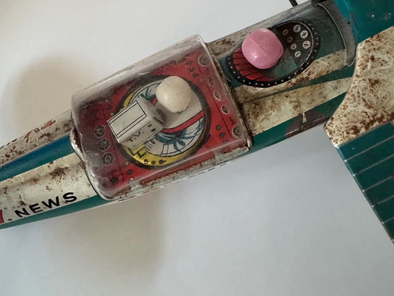 Billede 4 - Antik legetøjs flyvemaskine 