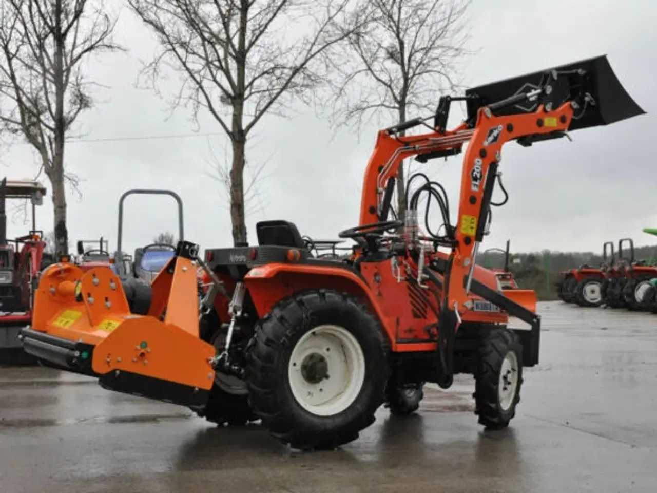 Billede 3 - Traktor - Kubota Aste A14D 4×4