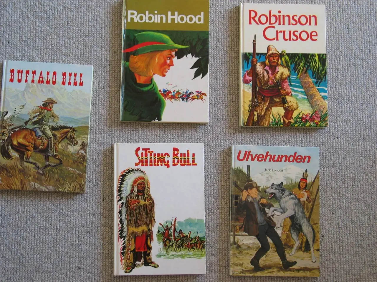 Billede 1 - Ulvehunden,Sitting bull,Robinson crusoe