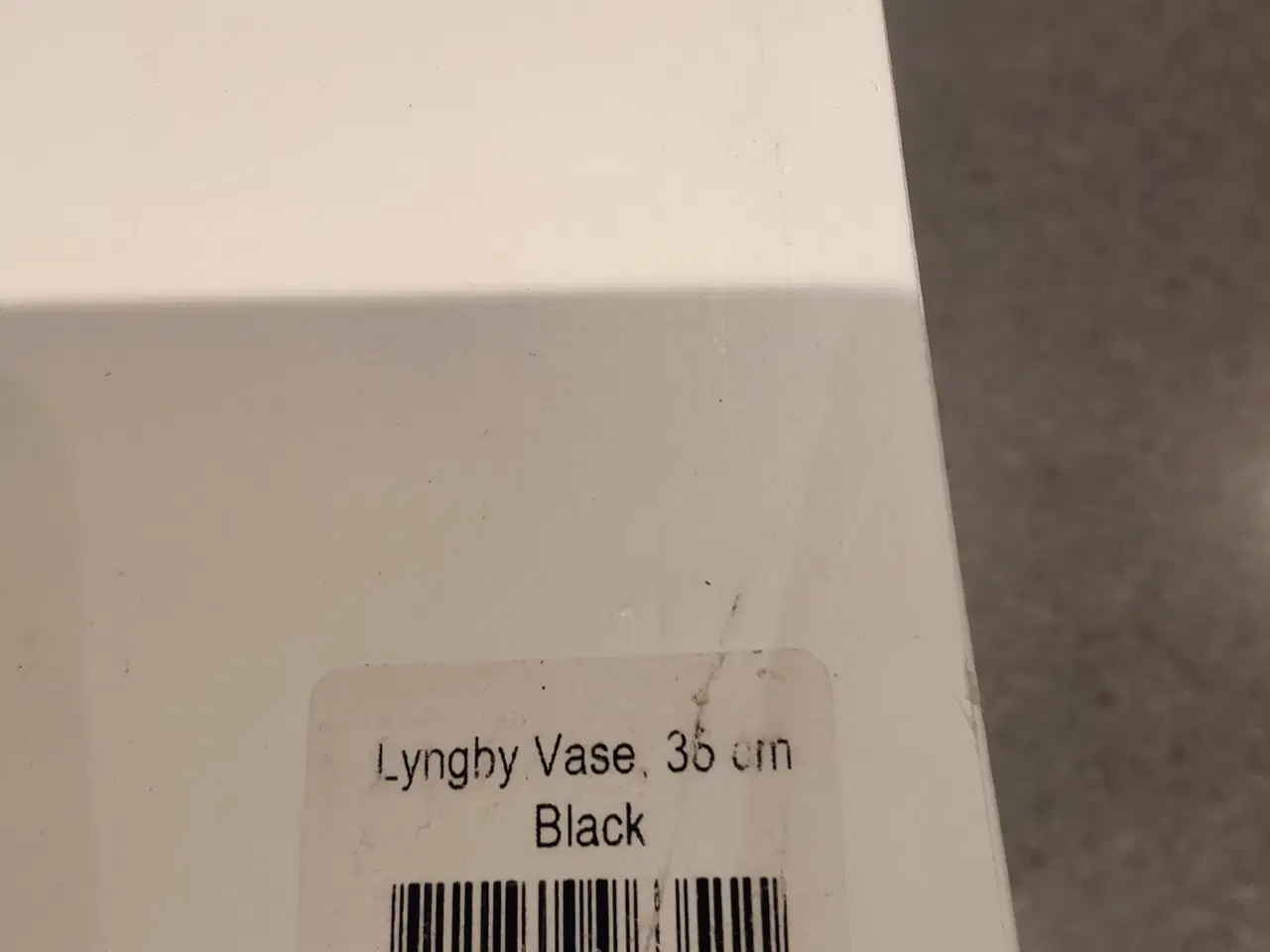 Billede 2 - Lyngby vase i sort