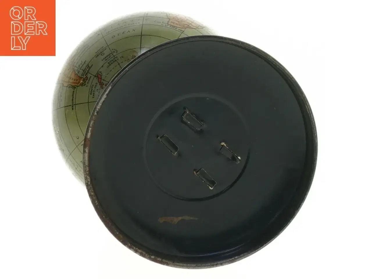 Billede 2 - Vintage metal globus (str. 21 cm)