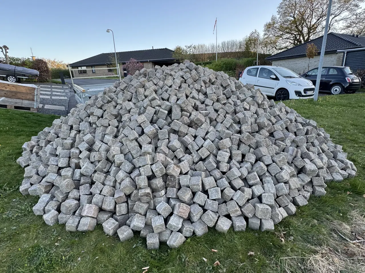 Billede 1 - Flotte gamle granit chaussesten