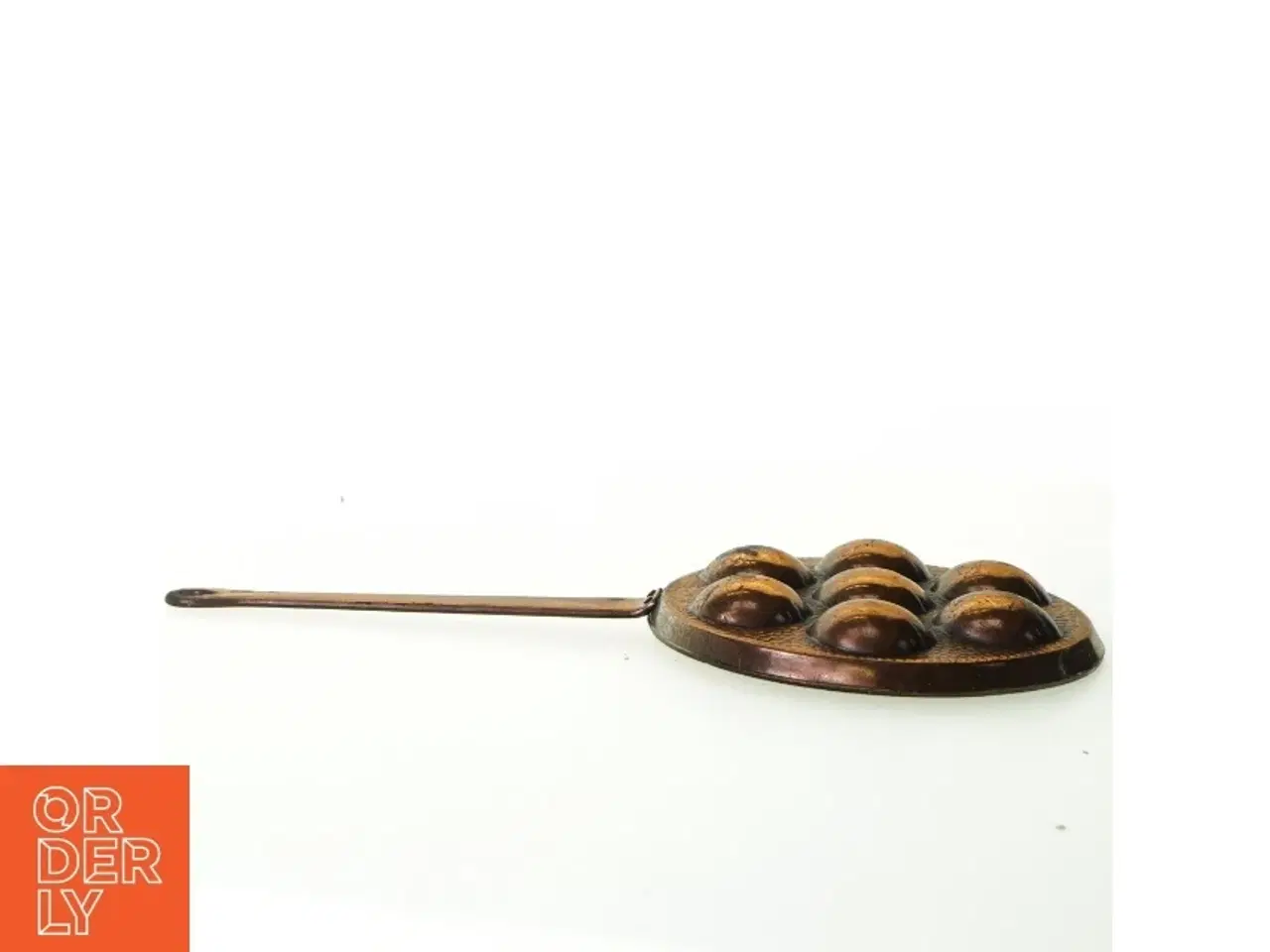 Billede 4 - Æbleskive pande i kobber (str. 14 x 30 cm)