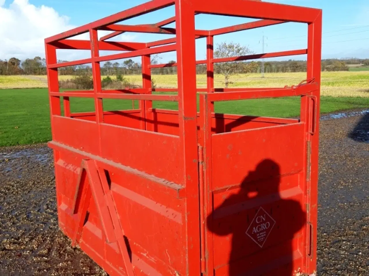 Billede 2 - transportkasse med a-ramme