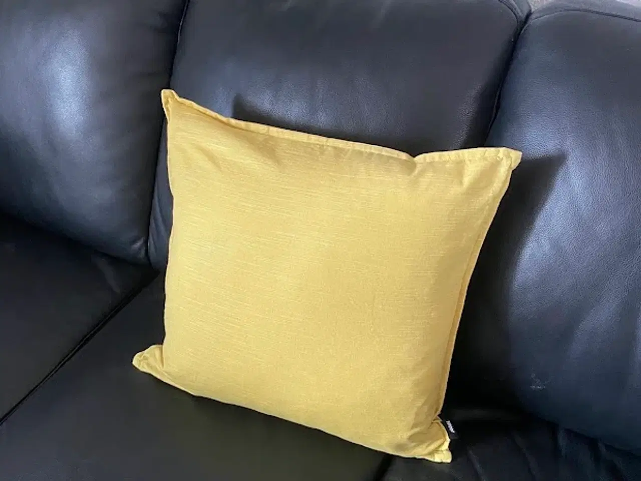 Billede 5 - ⭐️ Södahl pyntepude i limegrøn - 45x45 cm