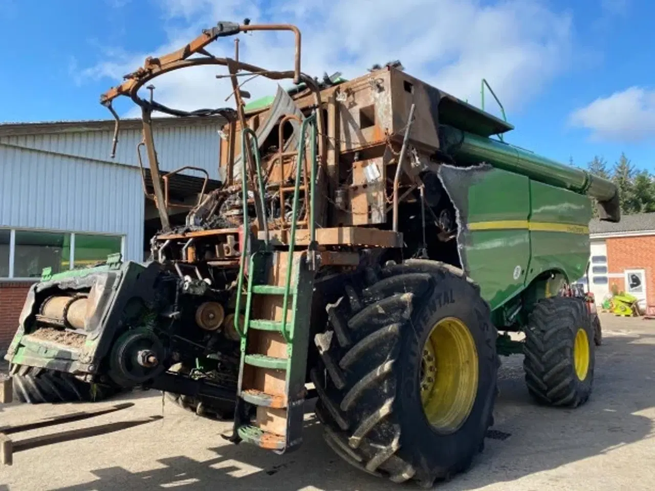 Billede 3 - John Deere S670i Sælges i dele/For parts 