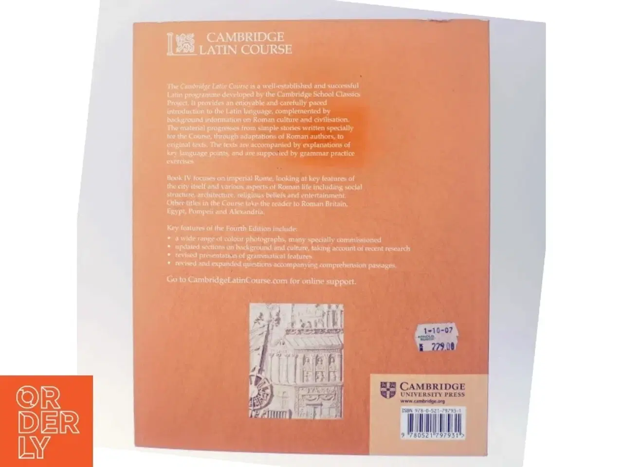 Billede 3 - Cambridge Latin course. Book 4 (Bog)