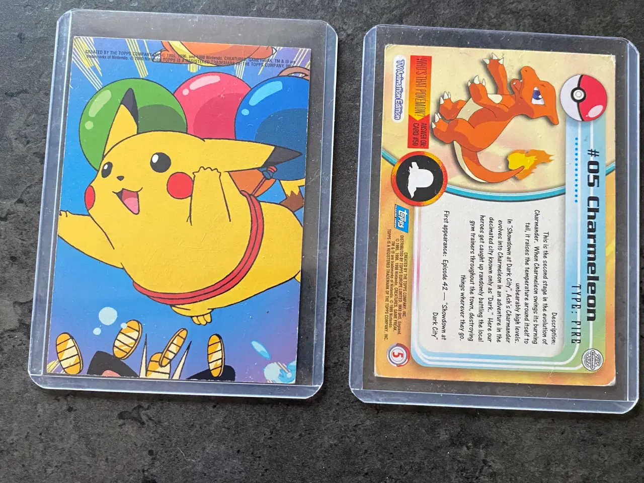 Billede 2 - Har 2 gamle pokemon kort fra 1999.i god stand.