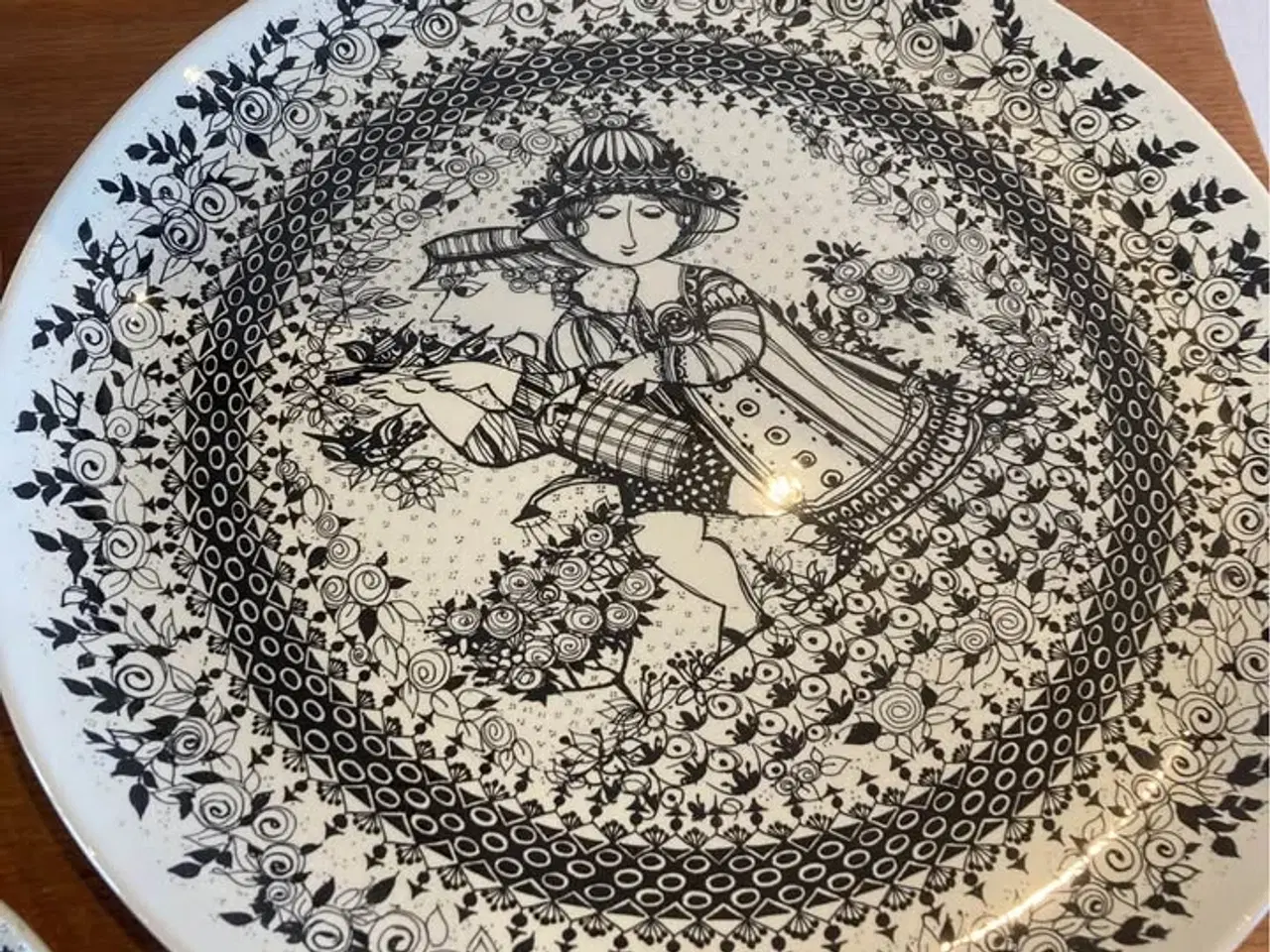 Billede 2 - Bjørn Wiinblad Aarstiderne platter