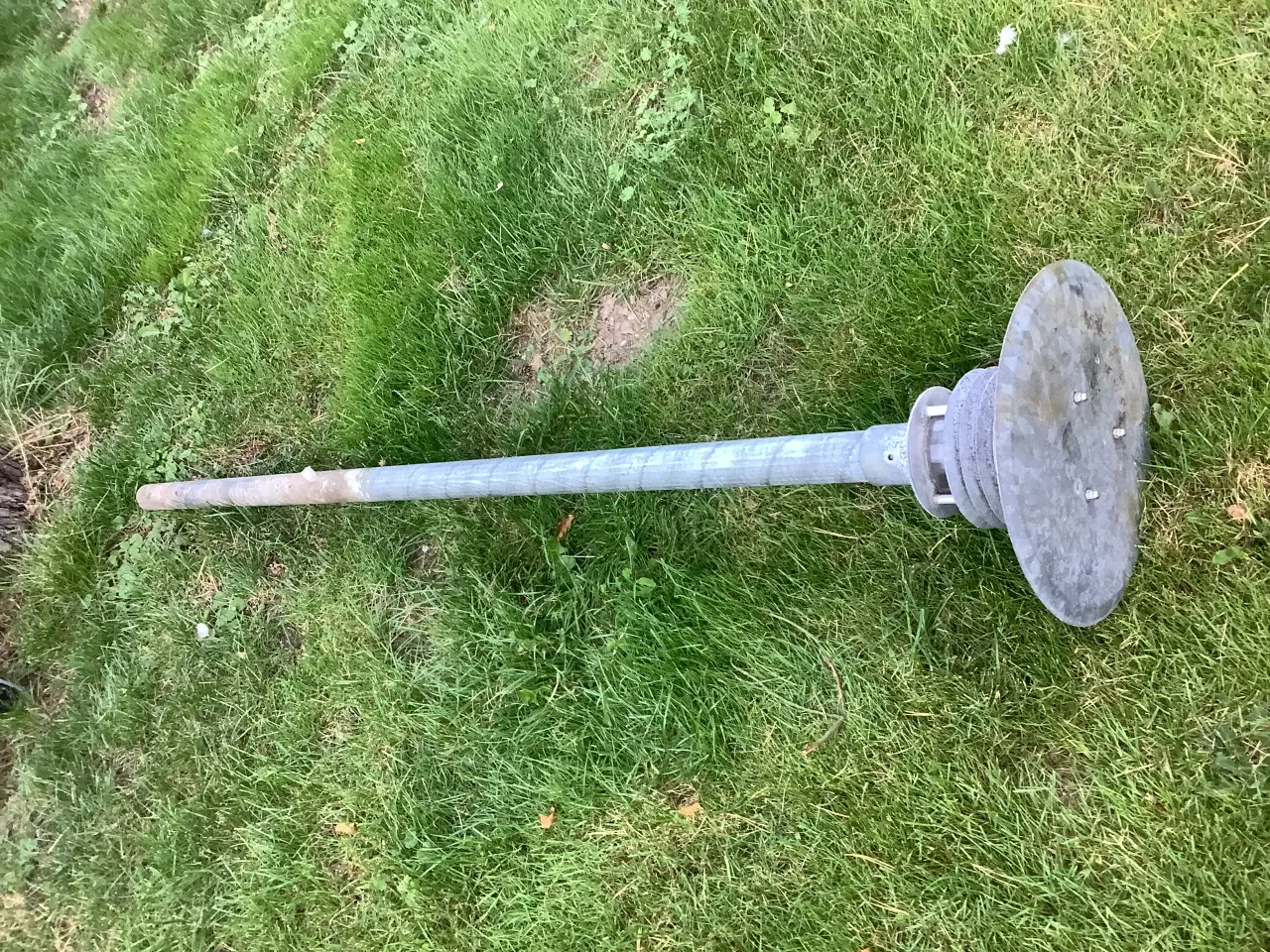 Billede 1 - Havelamper + væglampe galvaniseret 220v