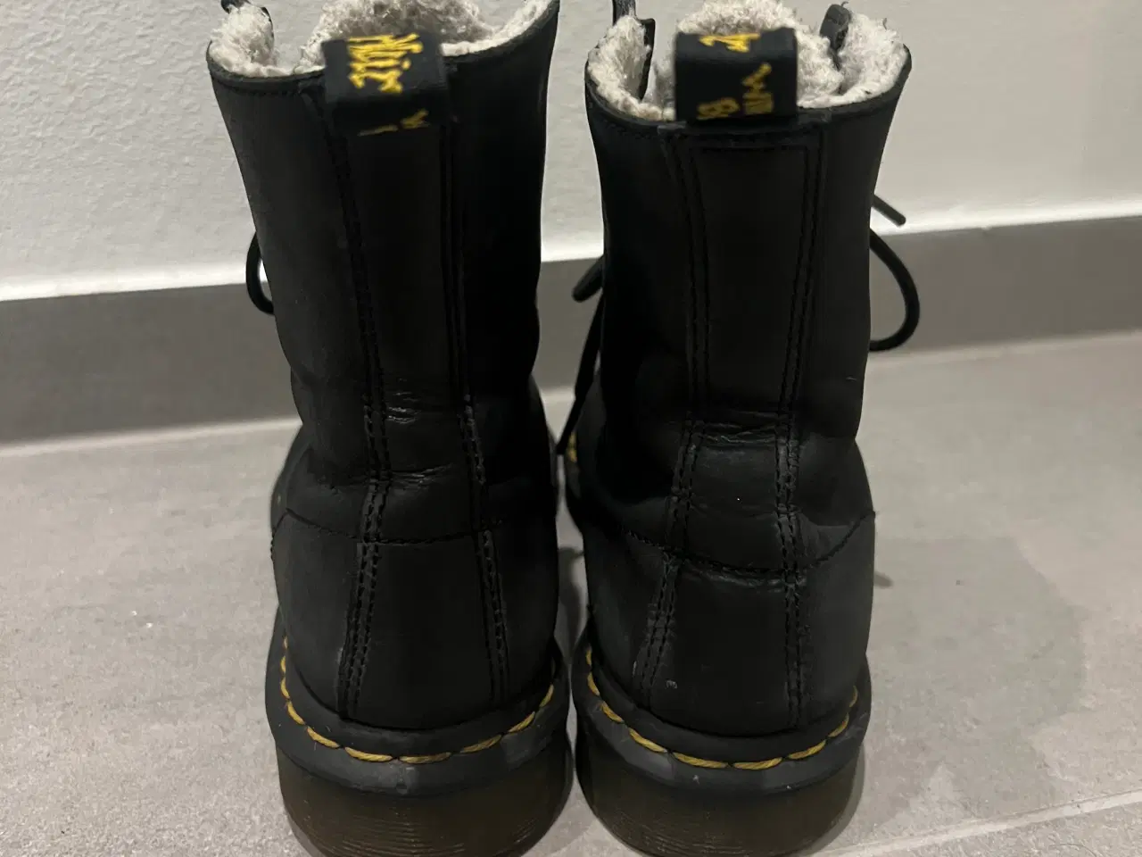 Billede 7 - Dr. Martens støvler 38 sort læder foret