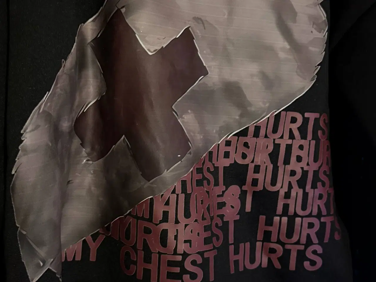 Billede 2 - Sort Streetwear Hættetrøje - Y2K Graphic Hoodie