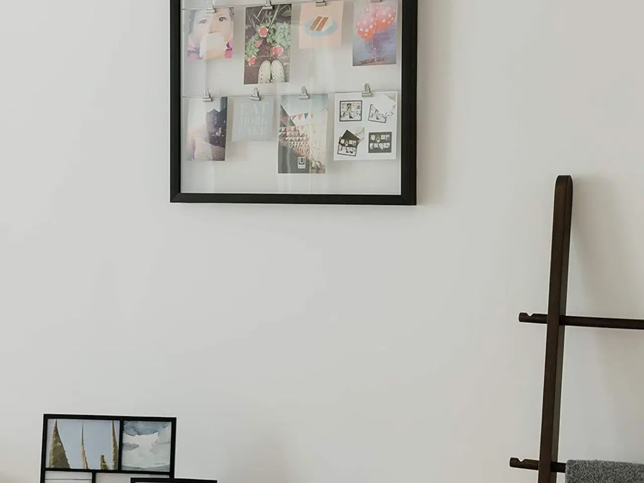 Billede 9 - Billed / Foto collage ramme med glas