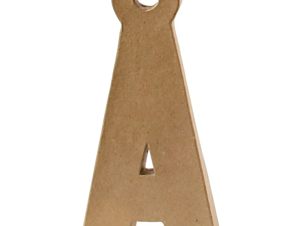 Billede 1 - Håndlavet Bogstav 'Å' i Papmaché - 25 cm