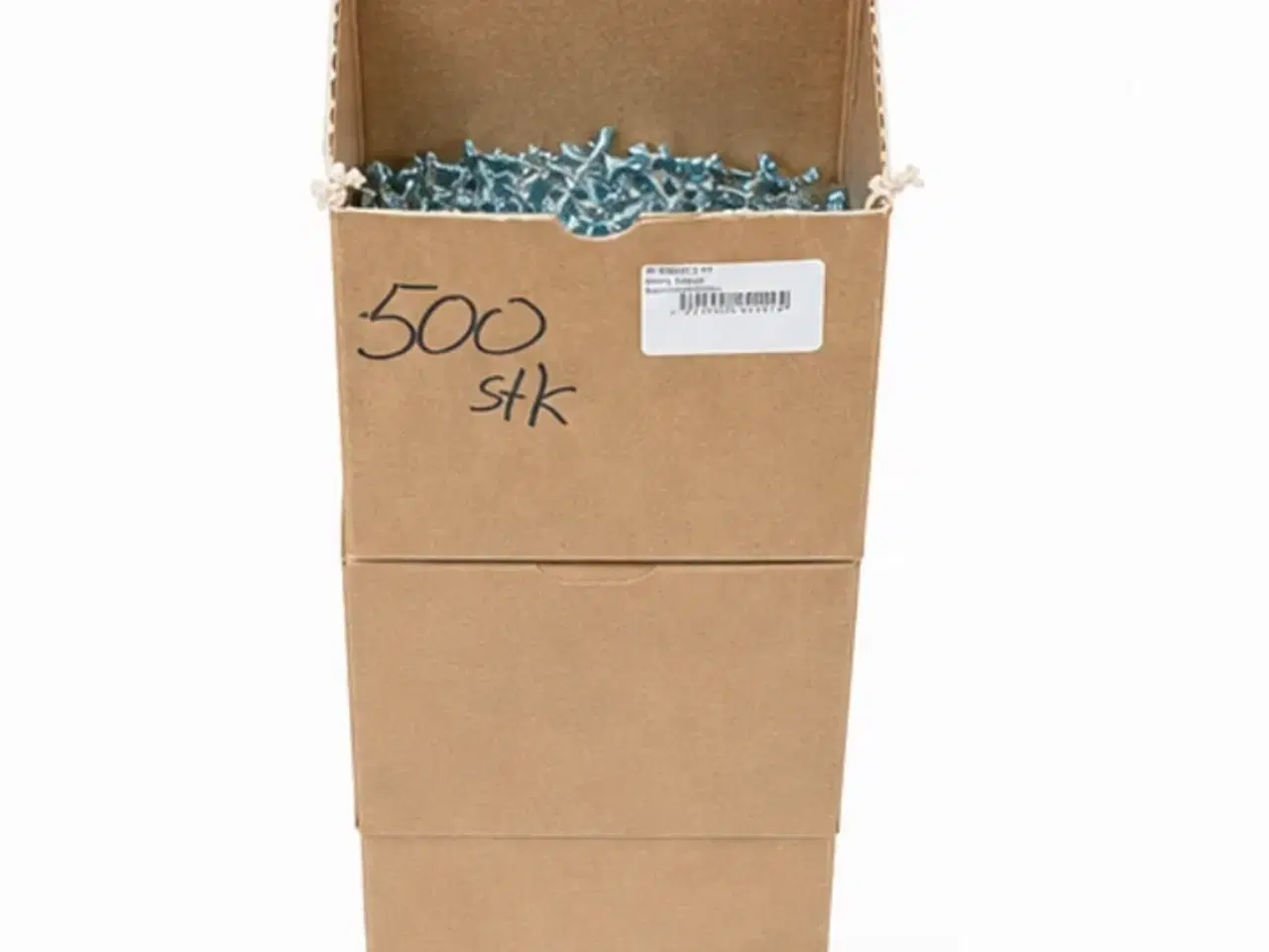 Billede 2 - 32 ks a’ 500 stk Selvskærende skrue m. borspids 3,5x38