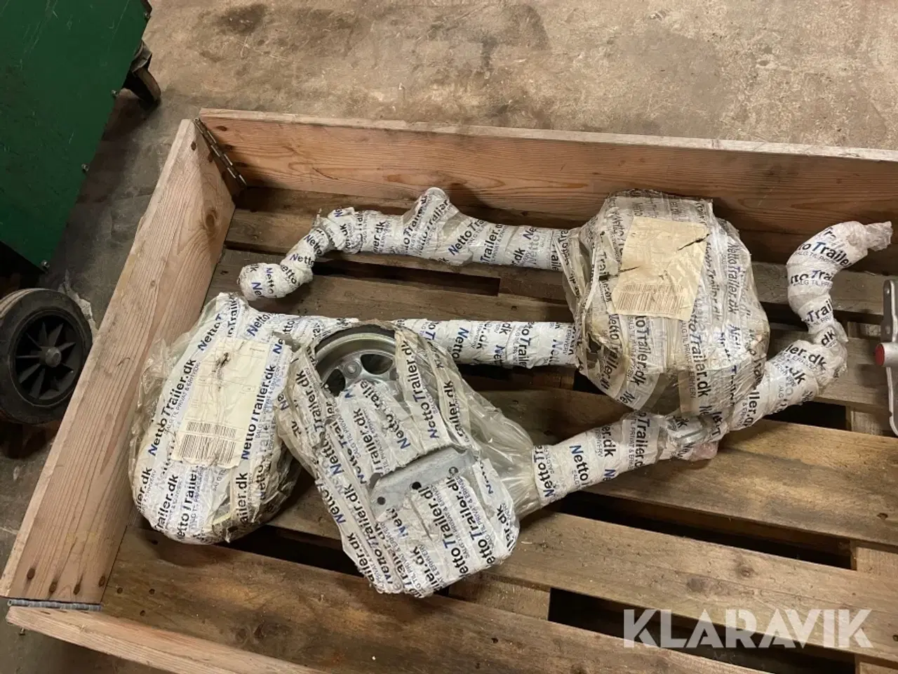 Billede 5 - Næsehjul Til trailer 3 styk