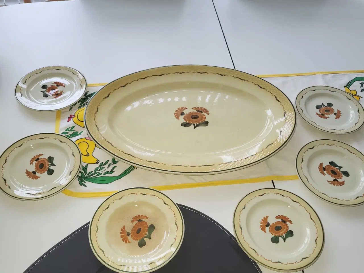 Billede 2 - Aluminia Morgenfrue stel 