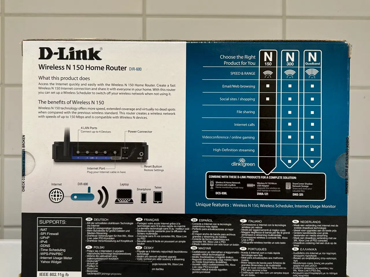 Billede 2 - Super lækker og hurtig, uåbnet trådløs router!