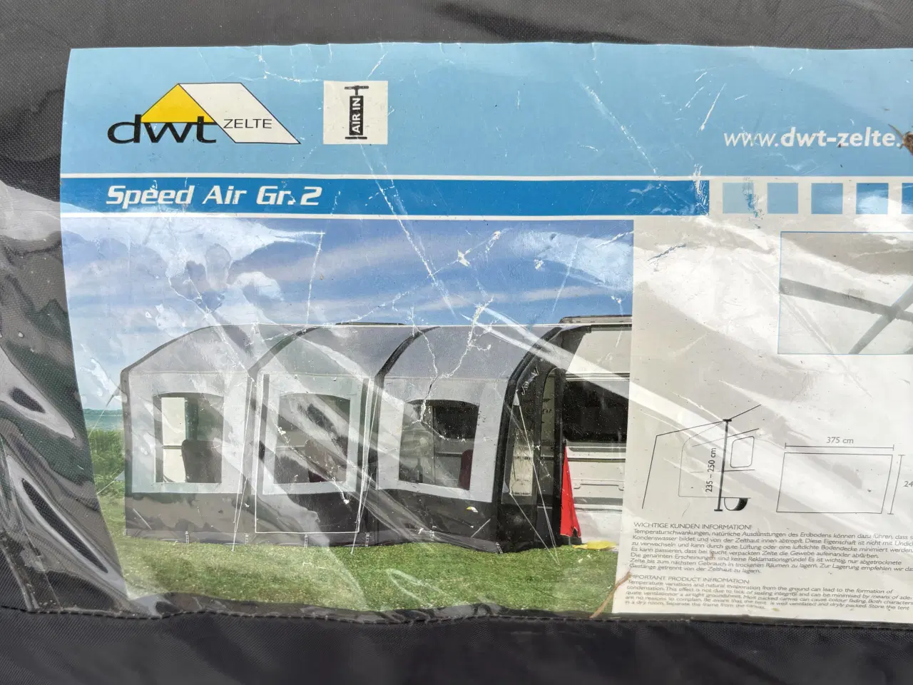 Billede 1 - Rejsefortelt