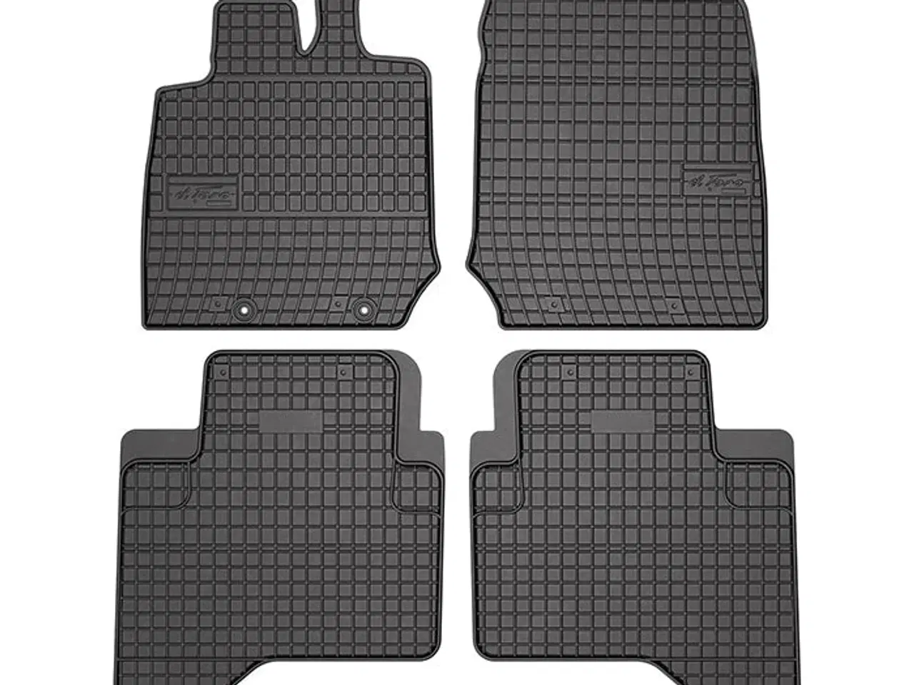 Billede 1 - Gummimåtter Isuzu D-MAX III, 4-dr double cabin 2019-