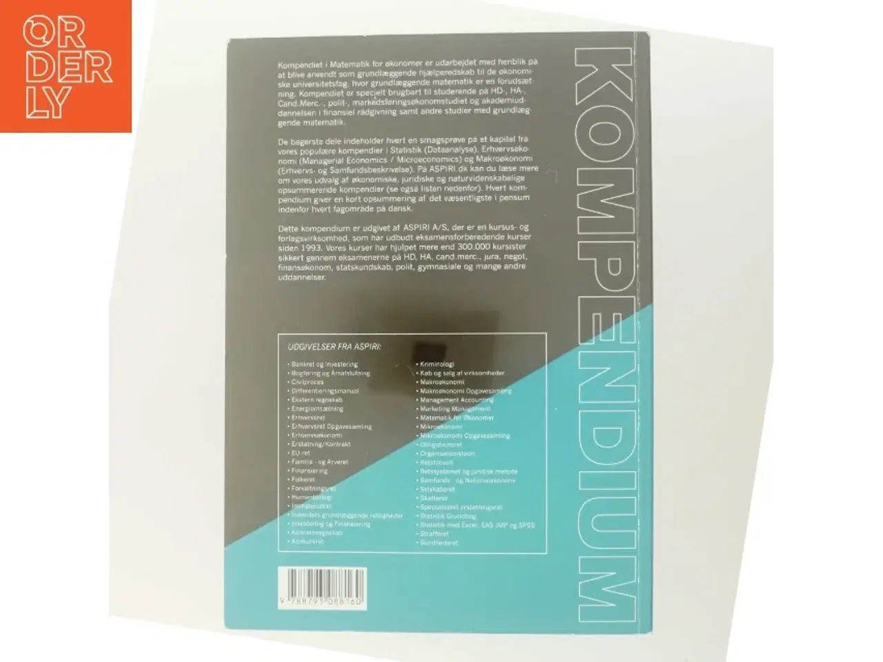 Billede 3 - Kompendium i matematik for økonomer af Chresten Koed (Bog)