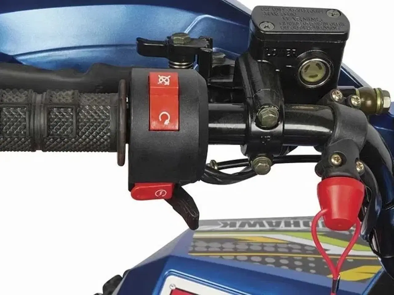 Billede 4 - ATV Mudhawk 110cc – Blå | Klar til action for de yngste eventyrere!