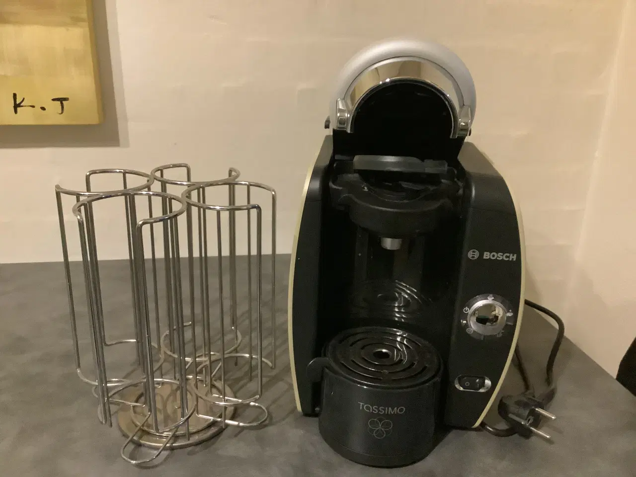 Billede 2 - Bosch Tassimo kapsel maskine med holder til kapsle