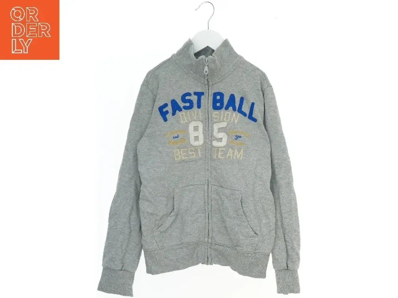 Billede 1 - Grå hættetrøje med lynlås fra United Colors Of Benetton (str. 146)