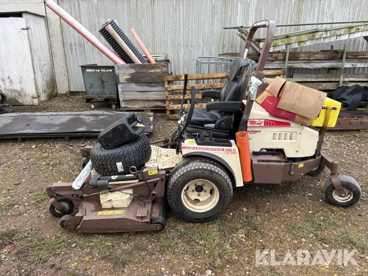 Billede 2 - Græsslåmaskine Grasshopper 900D 1.3L diesel