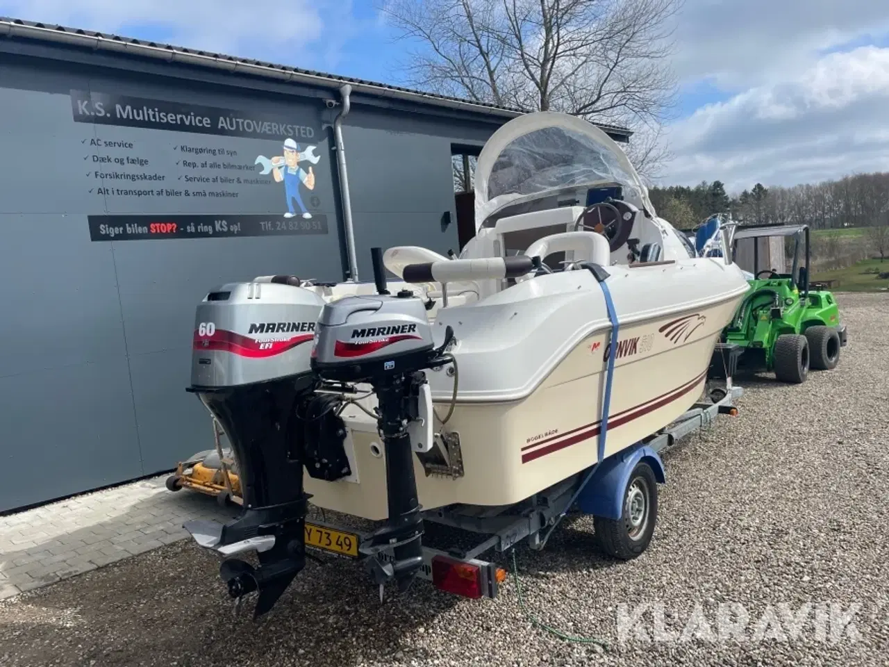 Billede 5 - Speedbåd Örnvik 510 med bådtrailer