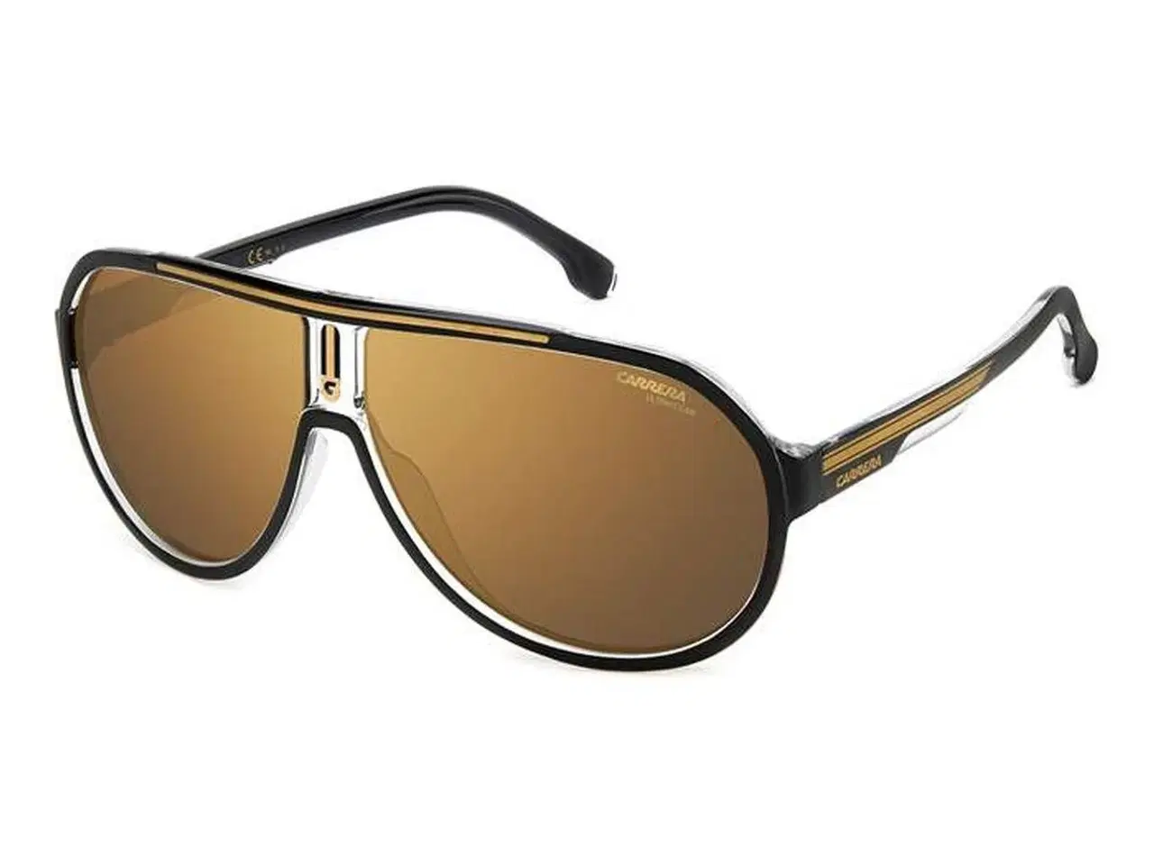 Billede 11 - Solbriller herre Carrera CARRERA 1057 S gylden Ø64 mm