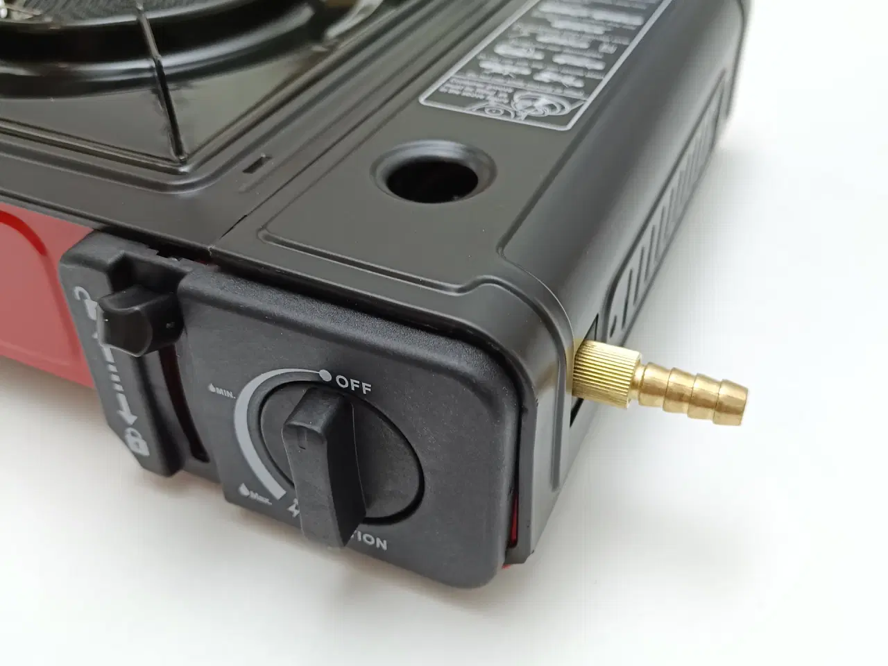 Billede 5 - NY! 2500W Gaskomfur + 0.8m Slange + Regulator