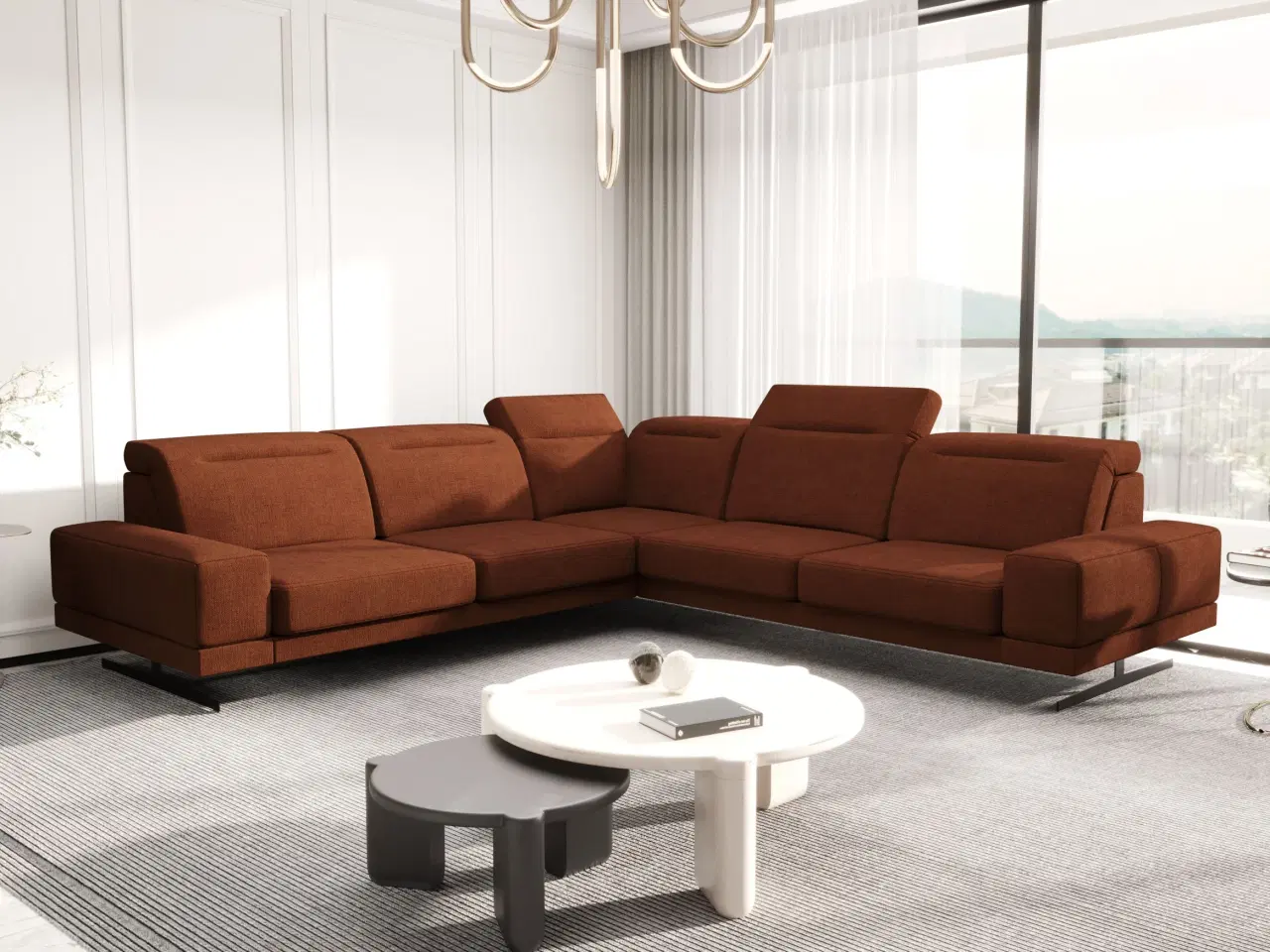 Billede 4 - FIORELLI MAX HJØRNESOFA 265x265 CM