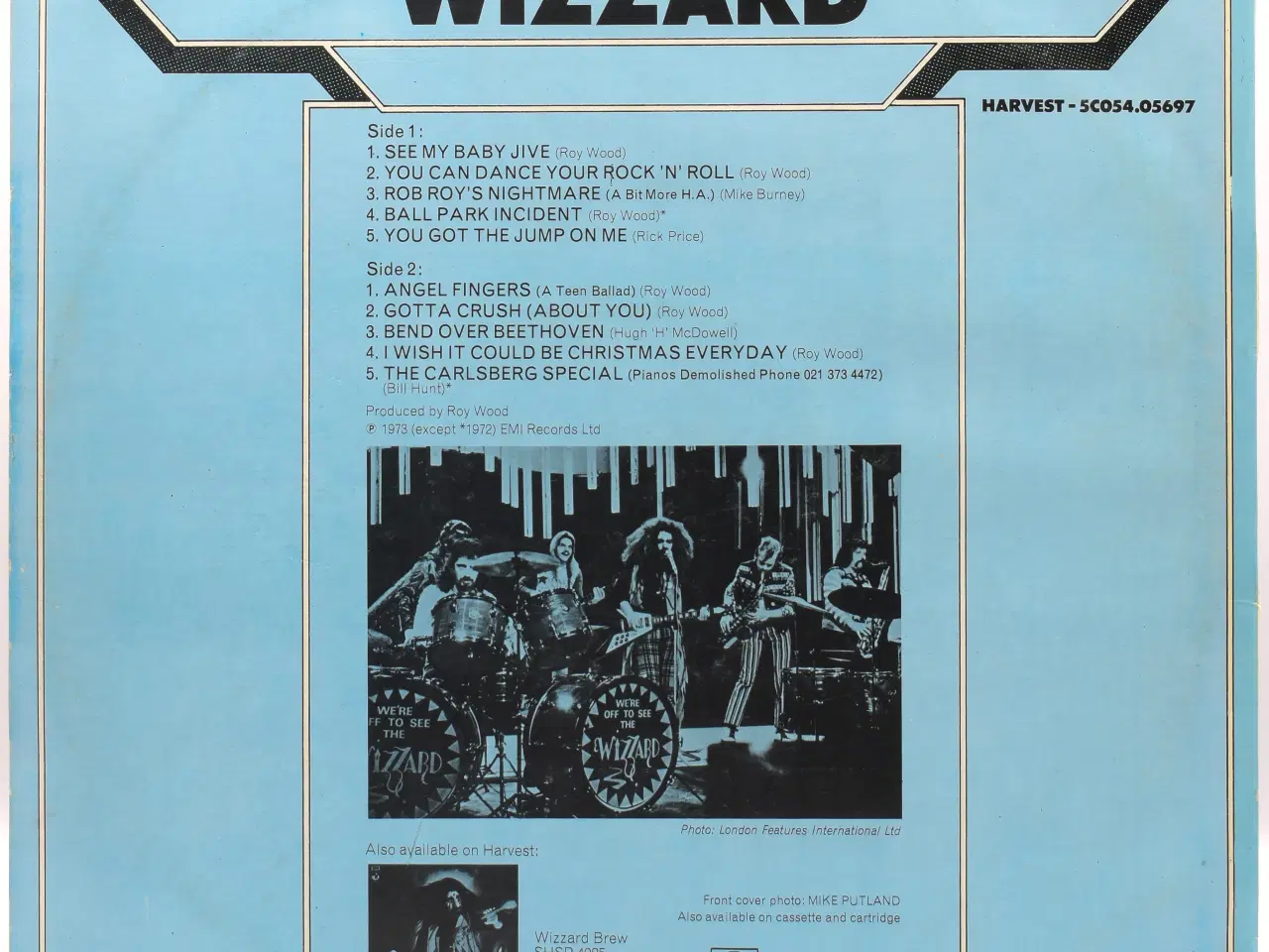 Billede 2 - Wizzard - Masters of Rock - NL 1973 - VG+/VG+
