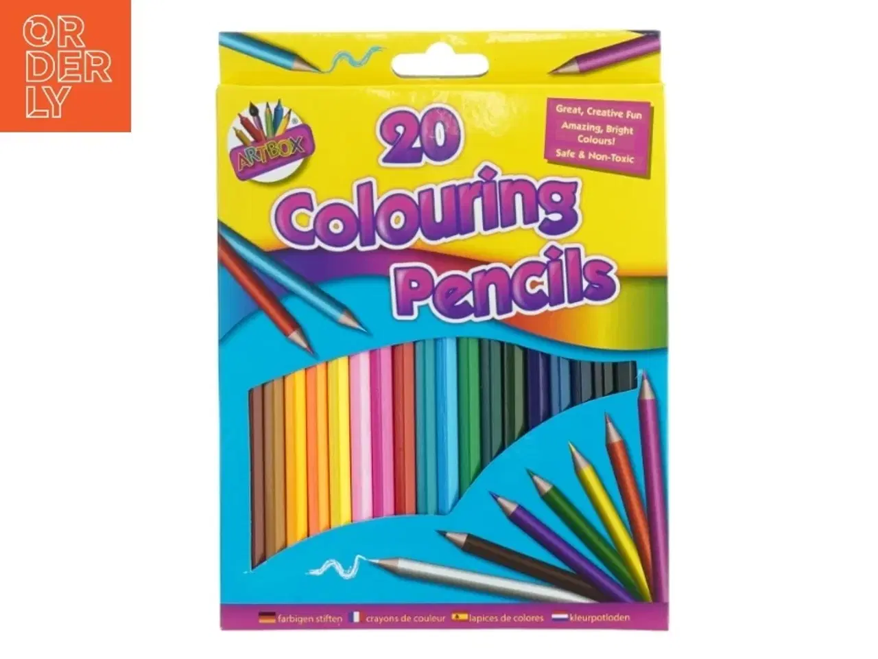 Billede 1 - Farveblyanter, 20 stk fra Artbox (str. 20 blyanter)