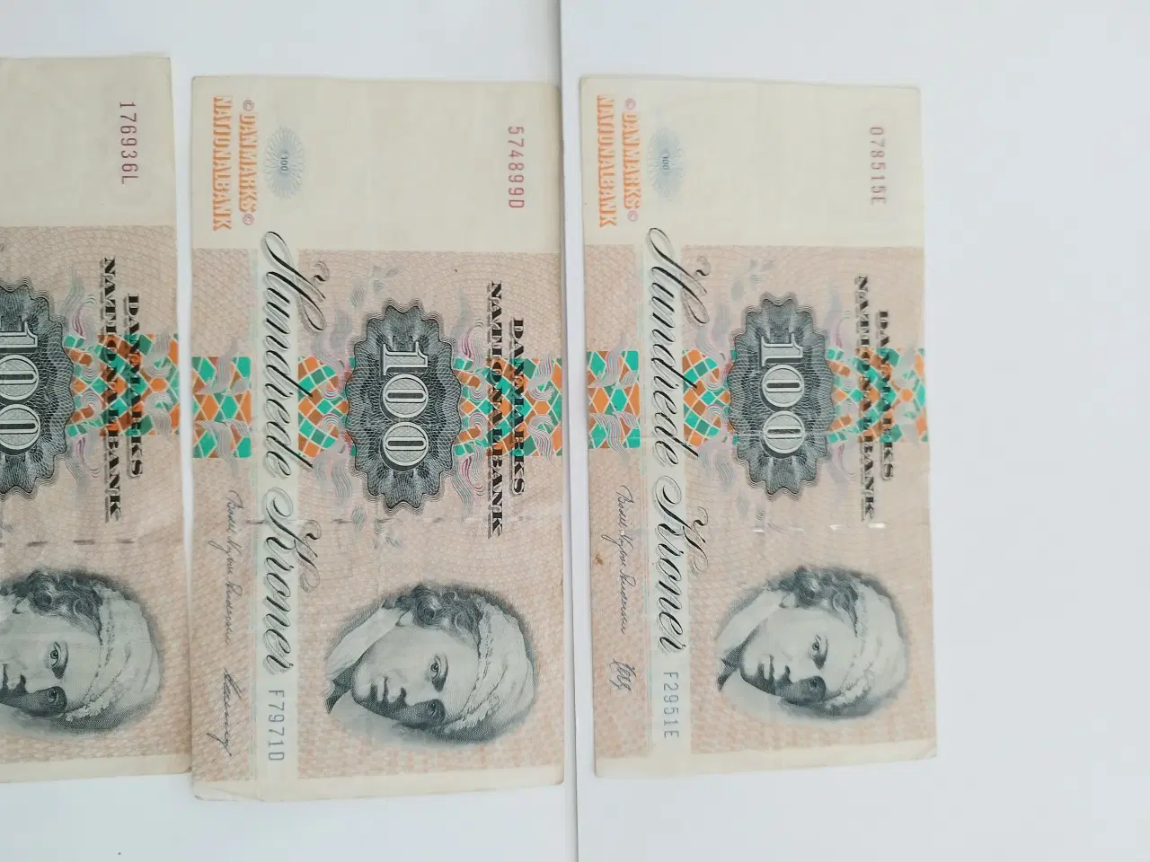 Billede 5 - 100 💯 Hundrede Kroner. 4 STK 